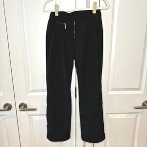 POSTCARD Snowboard Ski Pants Straight Leg Winter Snow Black | 4